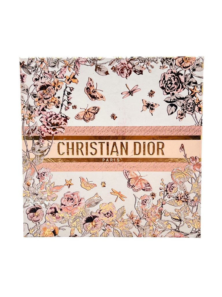 Christian Dior Jadore Decorative Empty Gift Box 8X8X3 Floral Butterfly Design